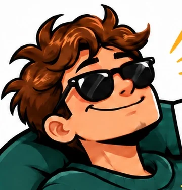 BrokeRichKid mascot wearing sunglasses